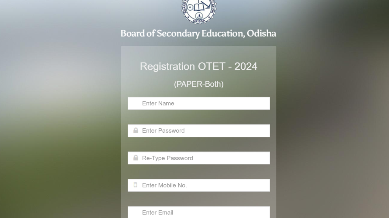 otet 2024 registration begins at bseodisha.ac.in, here's how to apply