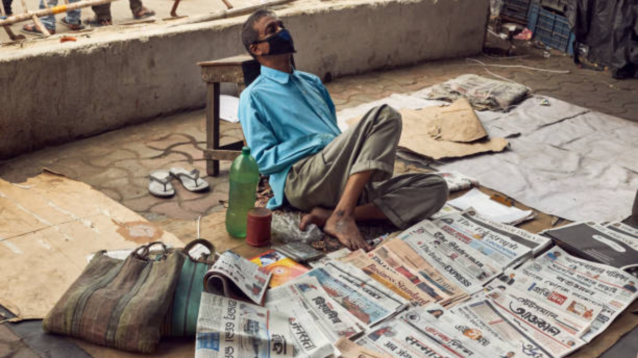 Kolkata footpath 