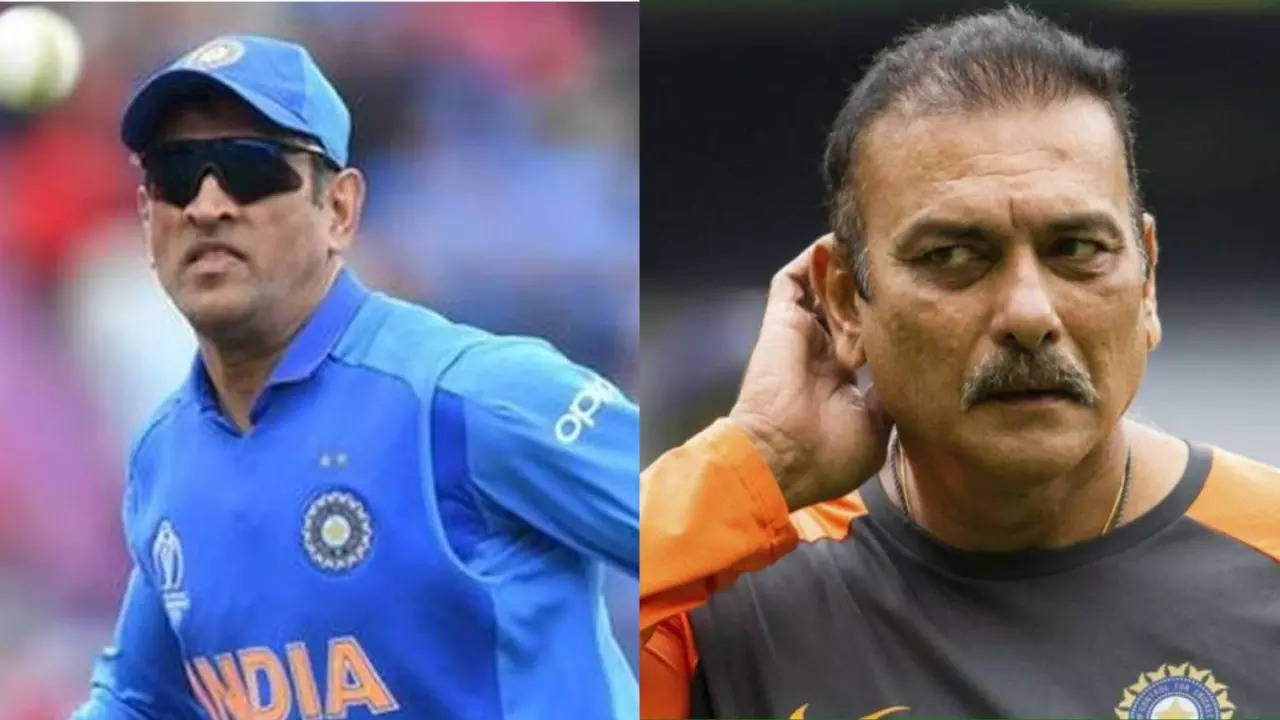 last game you play under me: when ravi shastri lashed out at ms dhoni after he completed 10,000 odi runs