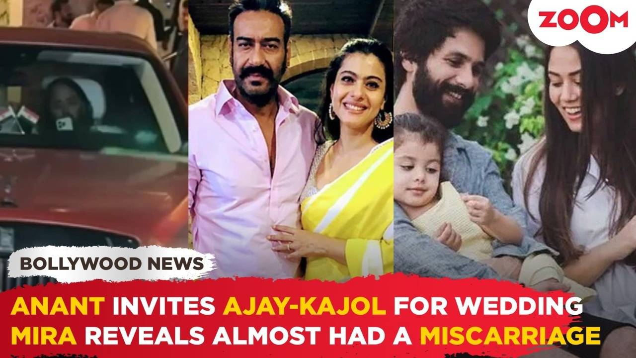 ajay-kajol invited to anant ambani's wedding | mira discusses near miscarriage incident