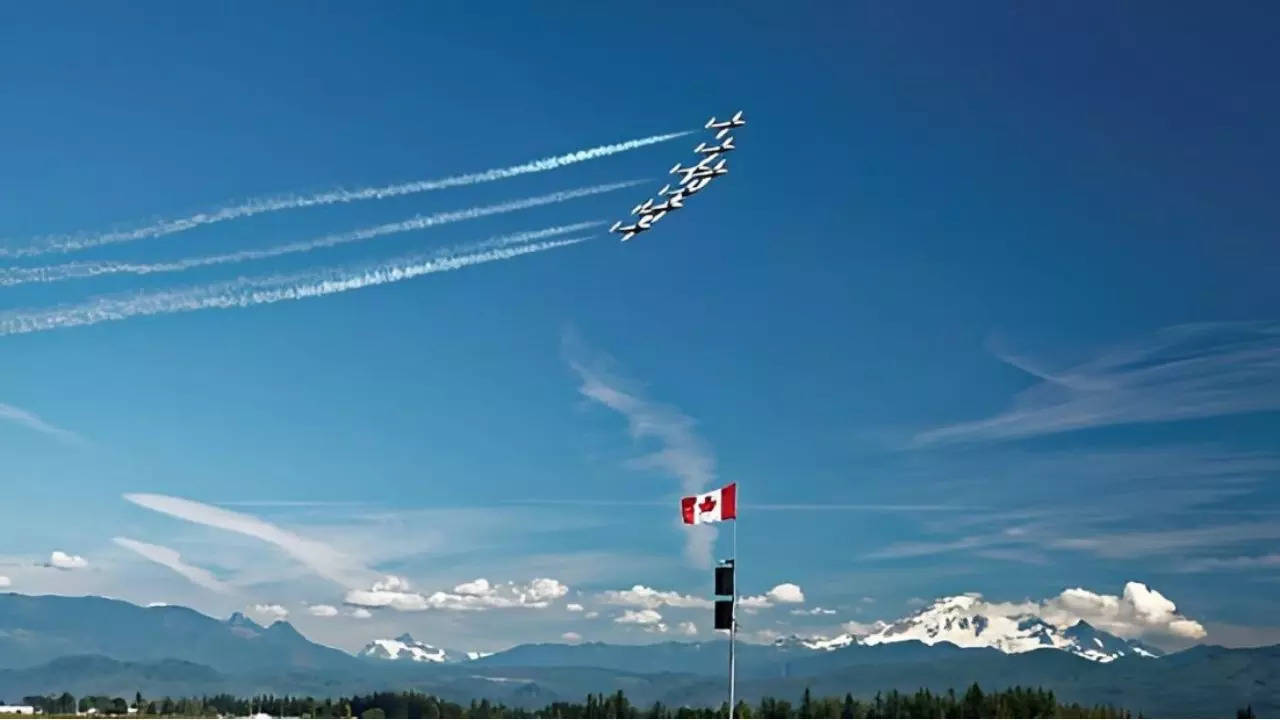 Why Canadian Military Jets Fly Past Ottawa Skies Today