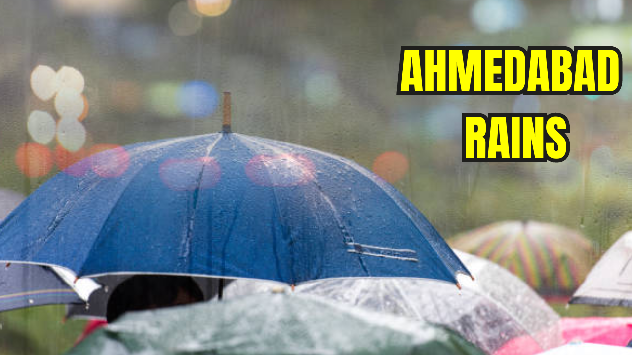 ahmedabad weather: rainfall triggers waterlogging, traffic snarls; week-long showers predicted ahead