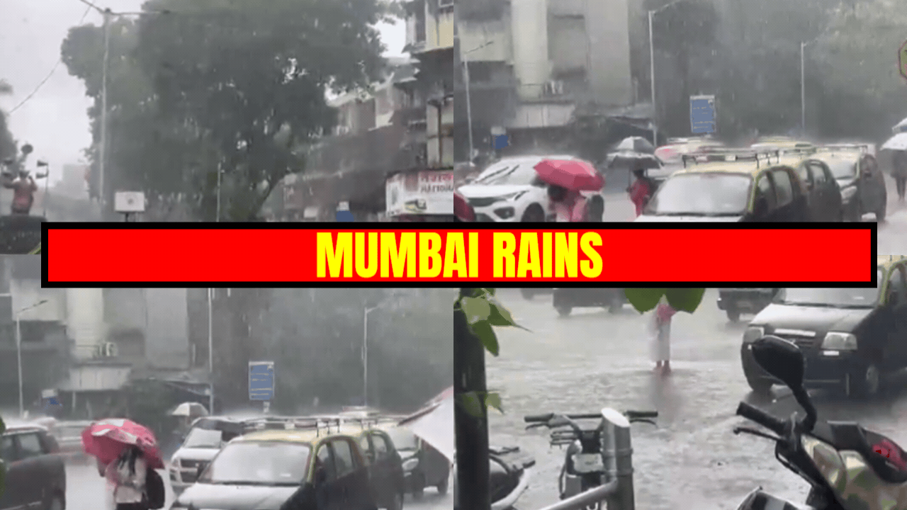 Mumbai Rains: Heavy Showers Lashes Parts Of City; IMD Forecasts Week-Long Downpour