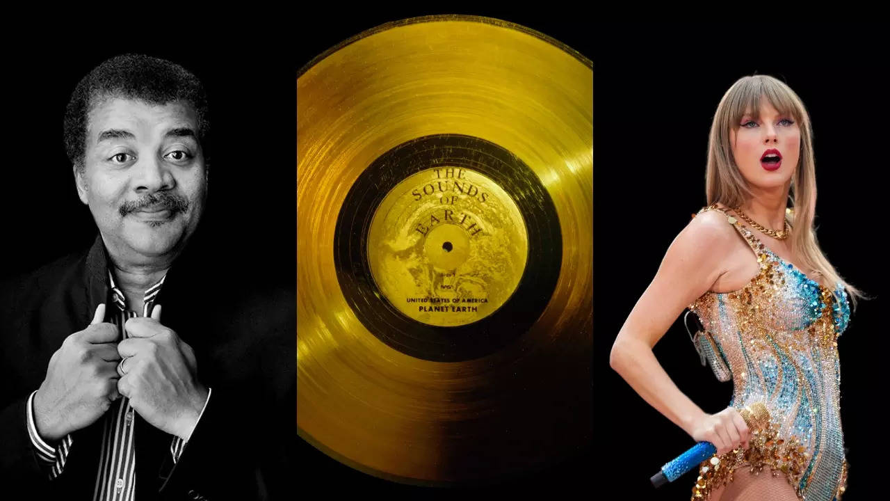 Neil deGrasee Tyson would add 'Shake It Off' by Taylor Swift to the Voyager Golden Record.| NASA/AP