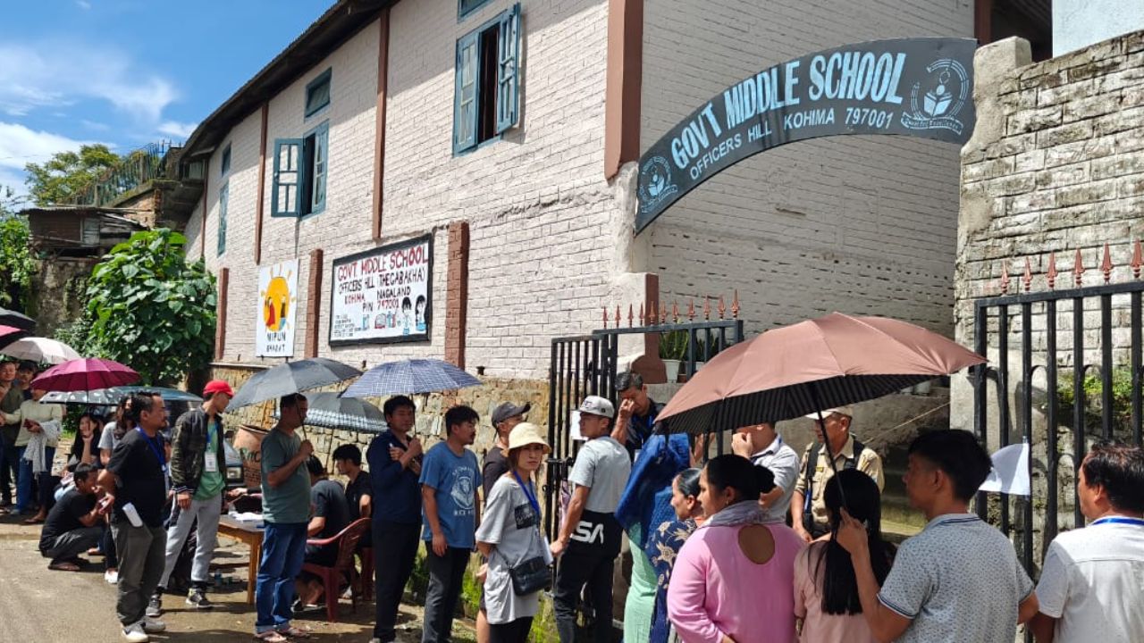 Nagaland Civic Body Polls Begin After 20 Years, Over 20% Voter Turnout in First 2 Hours