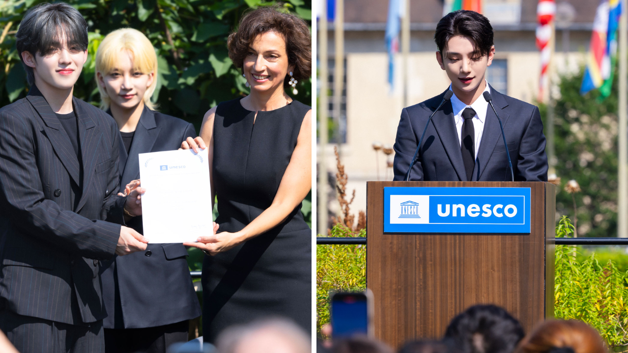 SEVENTEEN At UNESCO Joshua Delivers Powerful Speech As Goodwill Ambassador Group Donates 1 Million To Help Youth