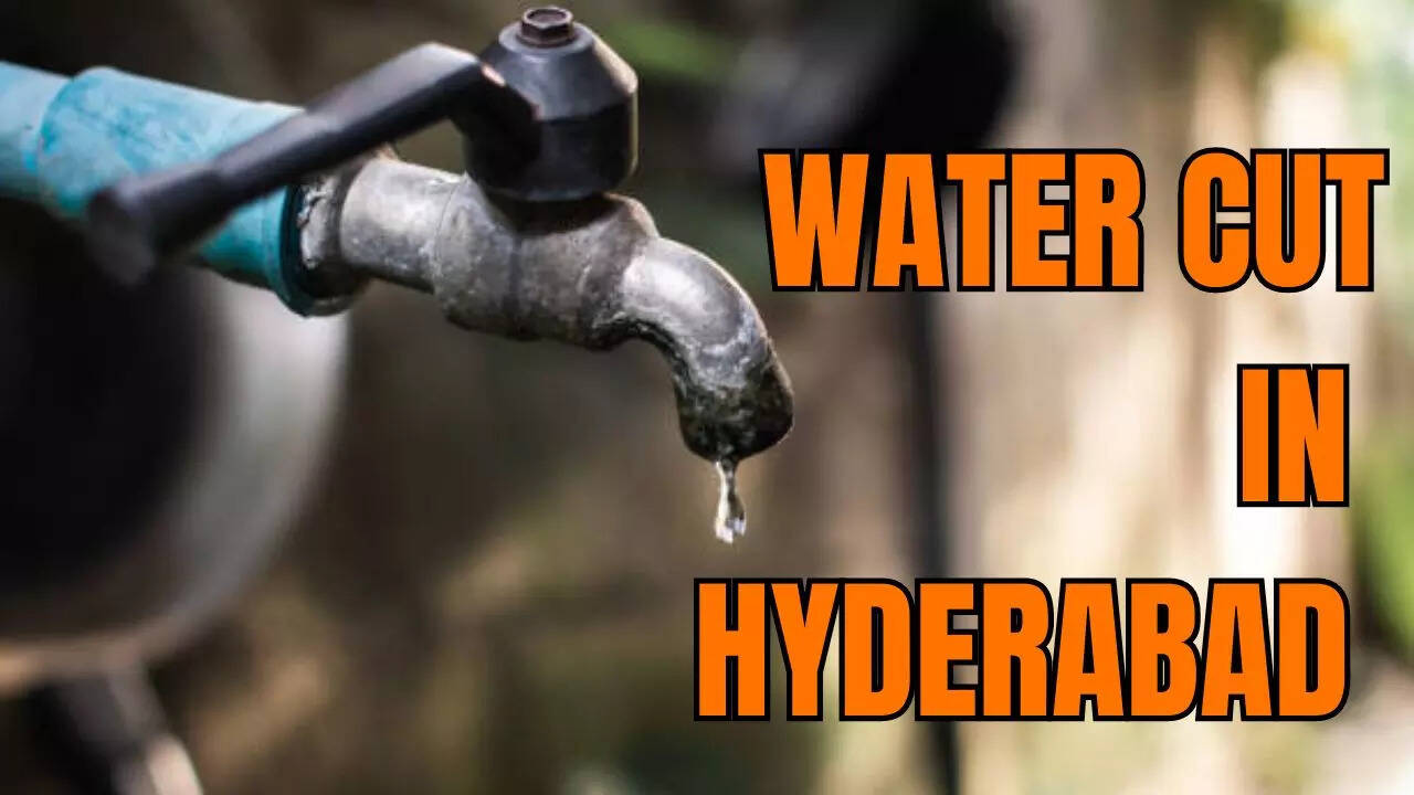Hyderabad To Face Water Disruption Today Due To Repair Work; Check List of Affected Areas