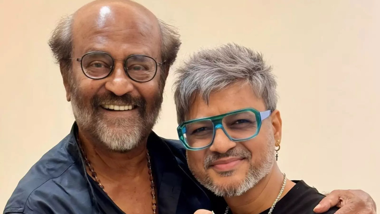 Aalim Hakim meets Rajinikanth