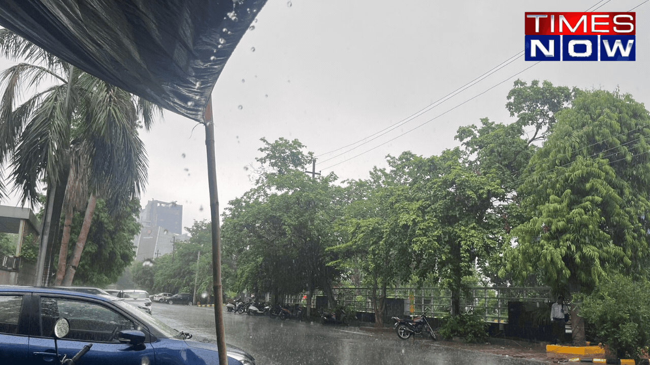 Mausam Ne Li Angdai Delhi-NCR Welcomes Rain Amid Humid Weather