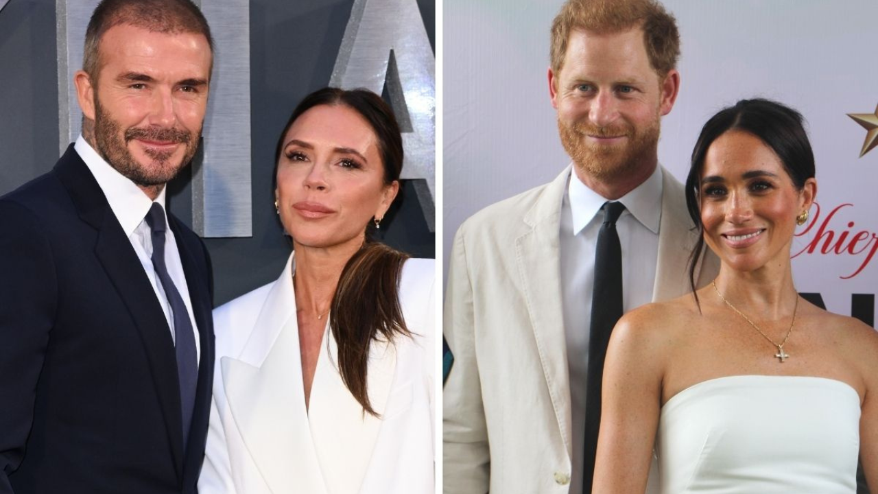 New Book on the Beckhams Exposes Rift with Prince Harry and Meghan Markle