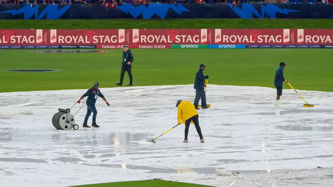 India vs England Current Weather: Rain Refuses To Relent In Guyana