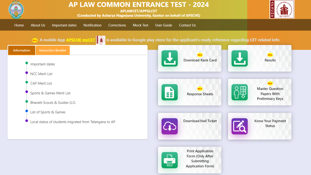 ap lawcet 2024 result declared on cets.apsche.ap.gov.in, here's how to download rank card