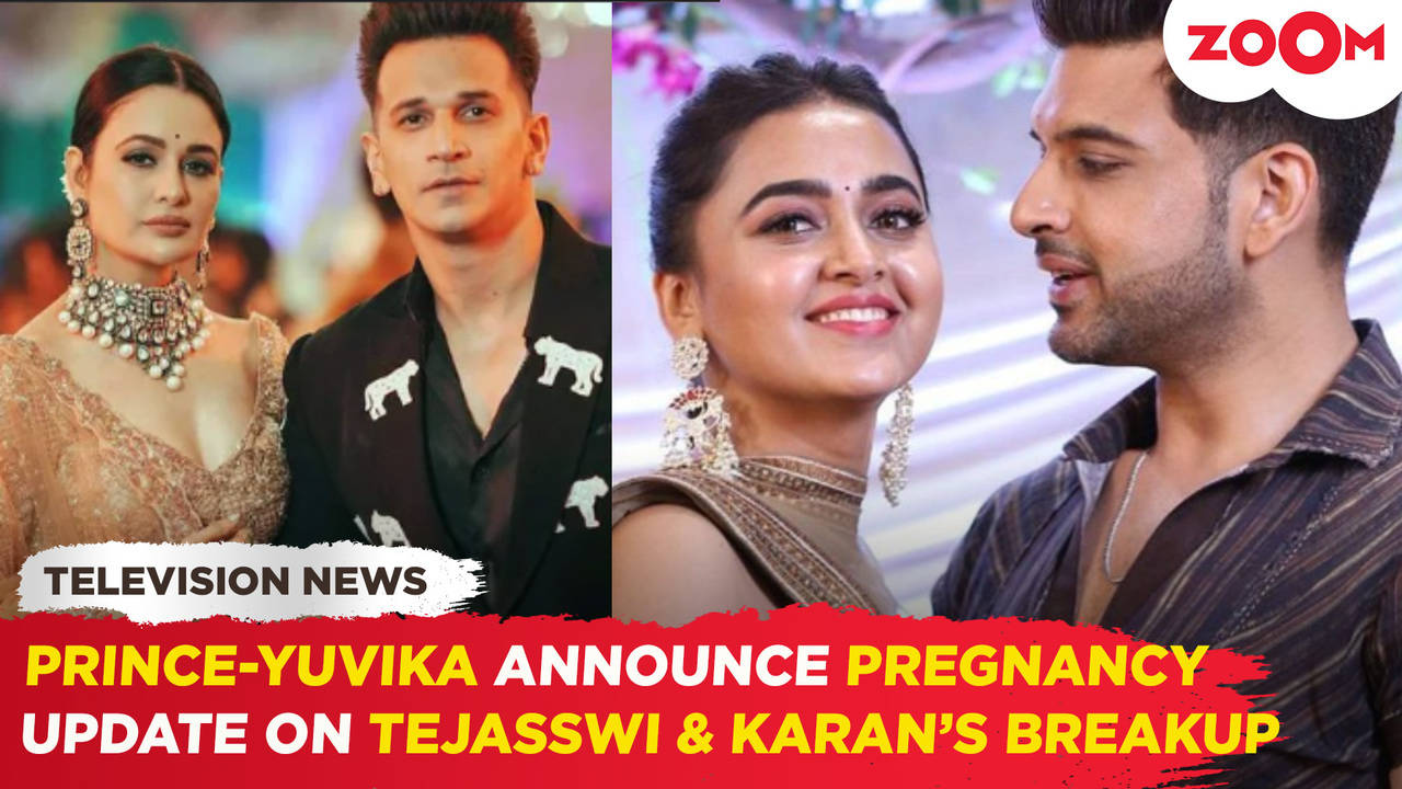 prince narula & wife yuvika chaudhary share pregnancy news | tejasswi prakash & karan kundrra's breakup update