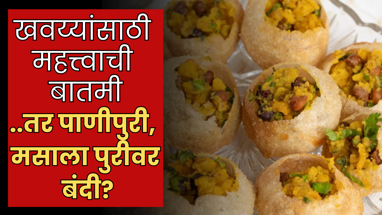 ban on panipuri masala puri with chemicals