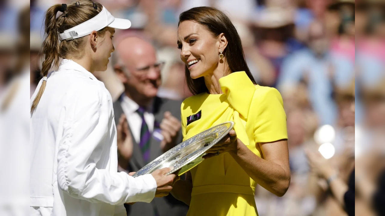 Kate Middleton At Wimbledon.