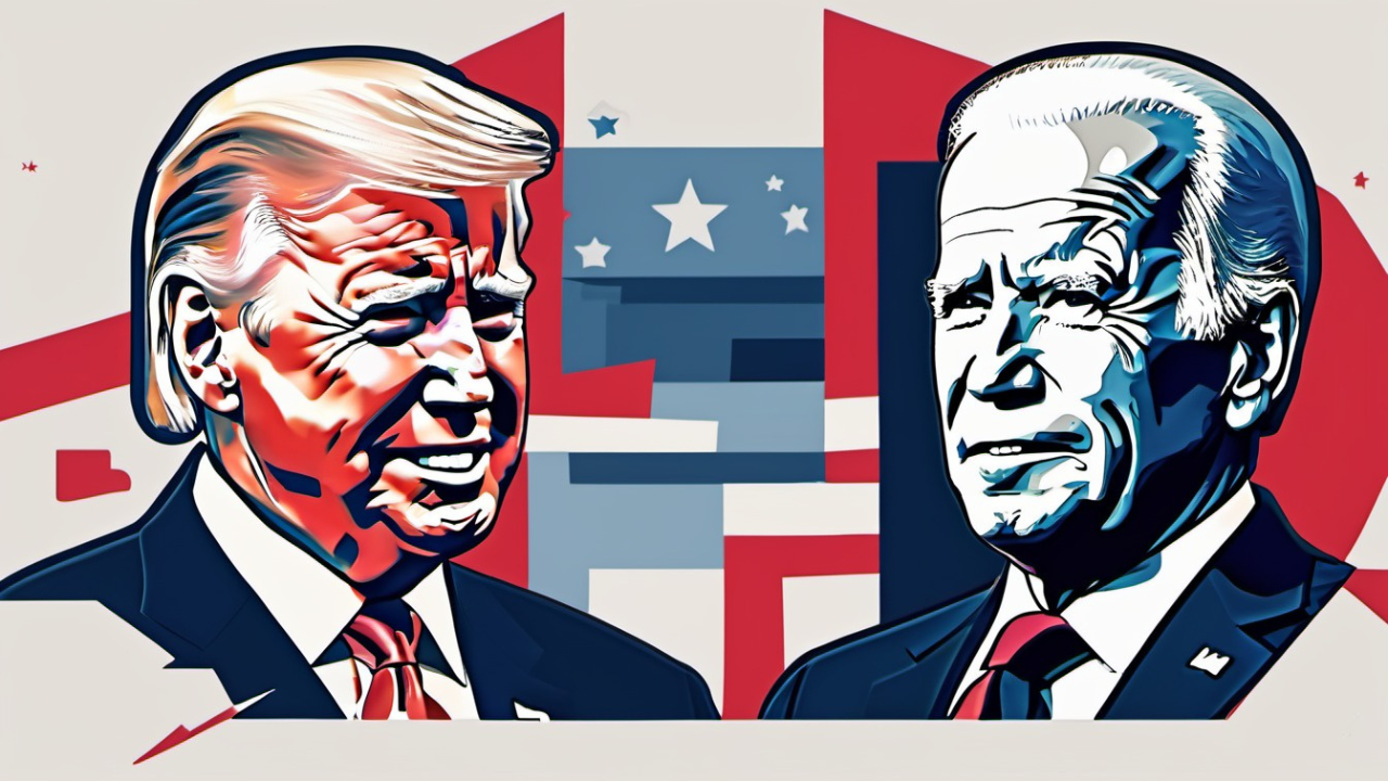 Trump Biden Debate - AI