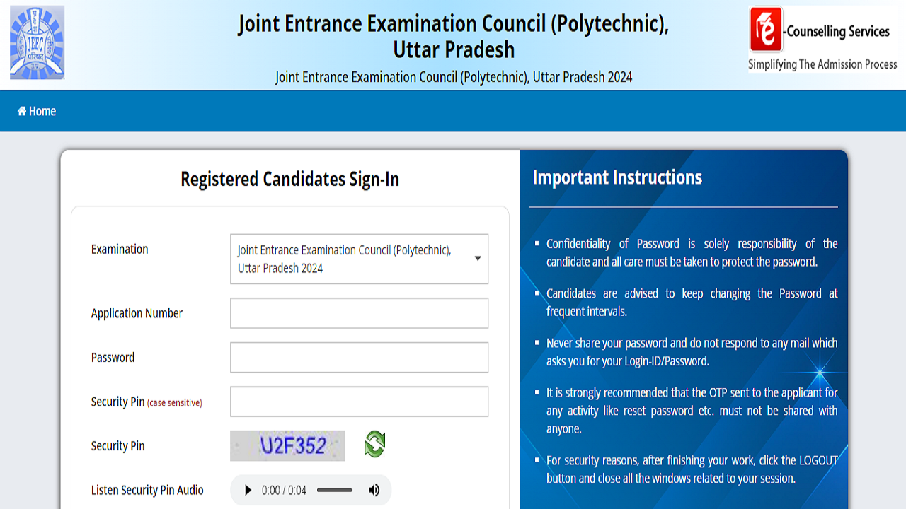 UP Polytechnic Result Link Released