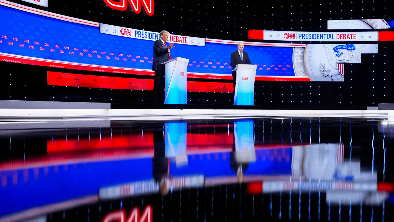 CNN debate Biden Trump- AP