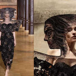 Lord Brahma-Inspired Dress By Rahul Mishra Takes Over Paris Fashion Week