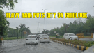 Heavy Rain Fury Flood-Like Situation In Parts of Noida Heavy Traffic Congestion Expected