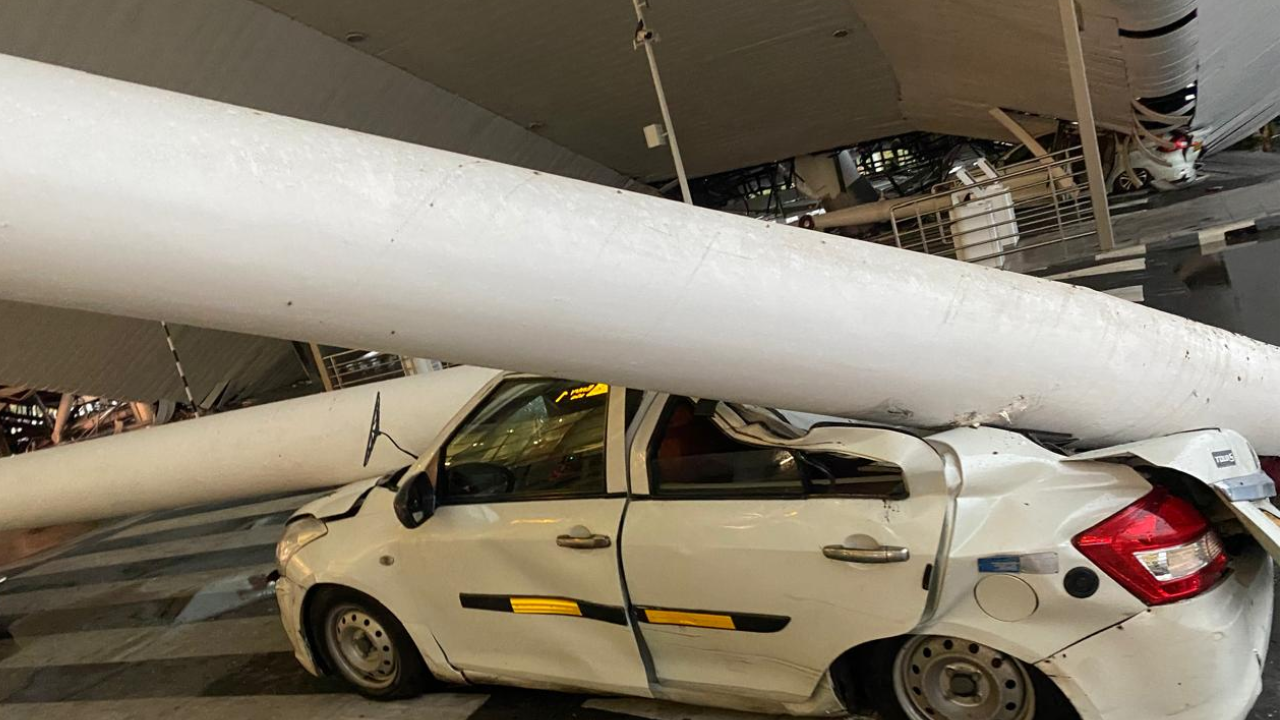 Roof Collapse at IGI Airport