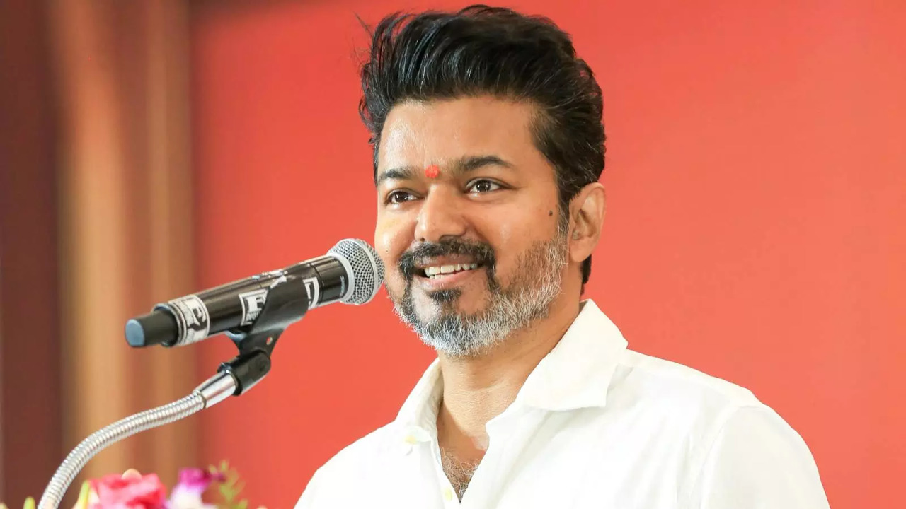 Actor Vijay Addresses Students