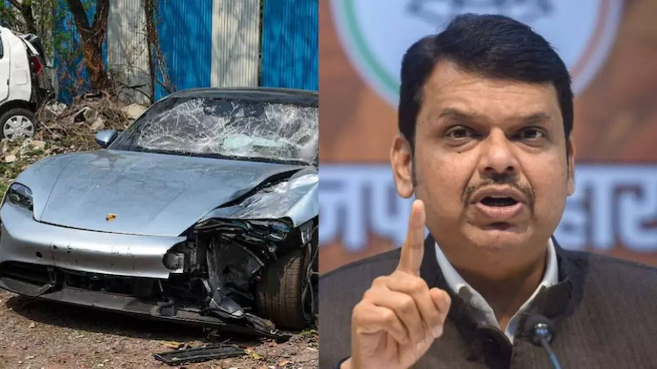 maharashtra deputy cm devendra fadnavis defends pune police chief in high-profile porsche crash case