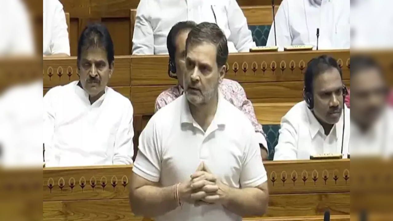 Leader of Opposition Rahul Gandhi