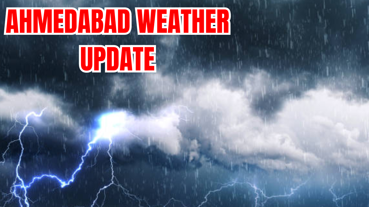 ahmedabad weather today: imd forecasts thunderstorms and rain - check weekly forecast
