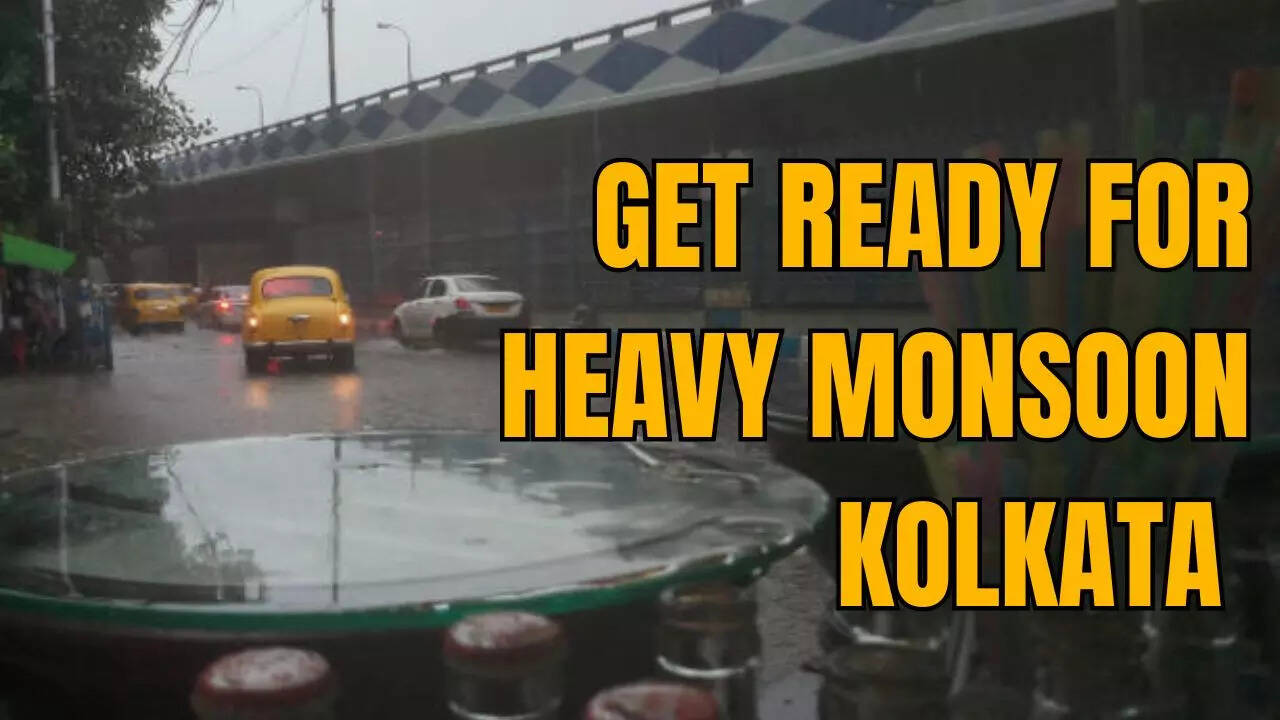 kolkata braces for heavy monsoon after rain brings relief, alerts issued across west bengal