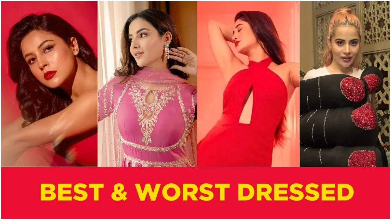 Best Dressed & Worst Dressed TV Celebs Of The Week: Shehnaaz Gill, Jasmin Bhasin, Shivangi Joshi Or Urfi Javed?