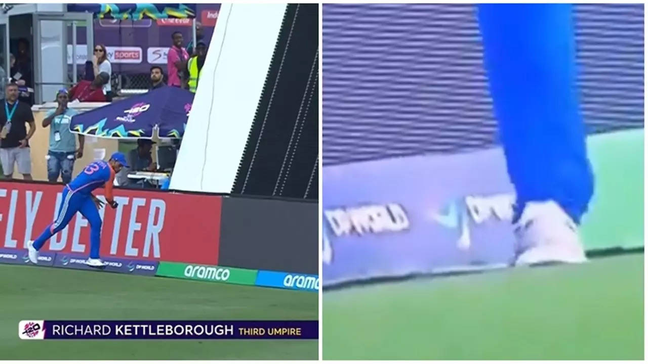 Suryakumar Yadav Catch: Did His Foot Touch the Boundary Rope in T20 World Cup Final