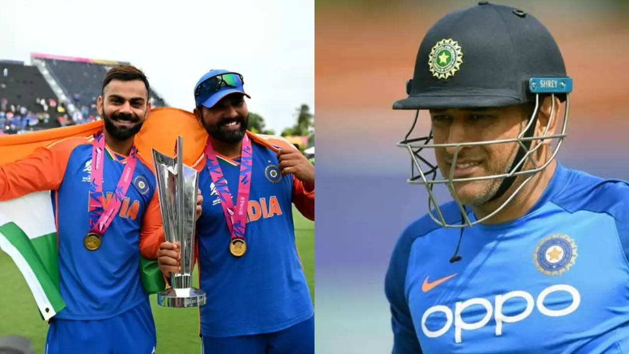 MS Dhoni Congratulates Team India On T20 WC Win