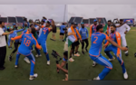 Kohli Dance Mode On Virat Arshdeep Groove to Tunak Tunak After T20 World Cup Triumph Video