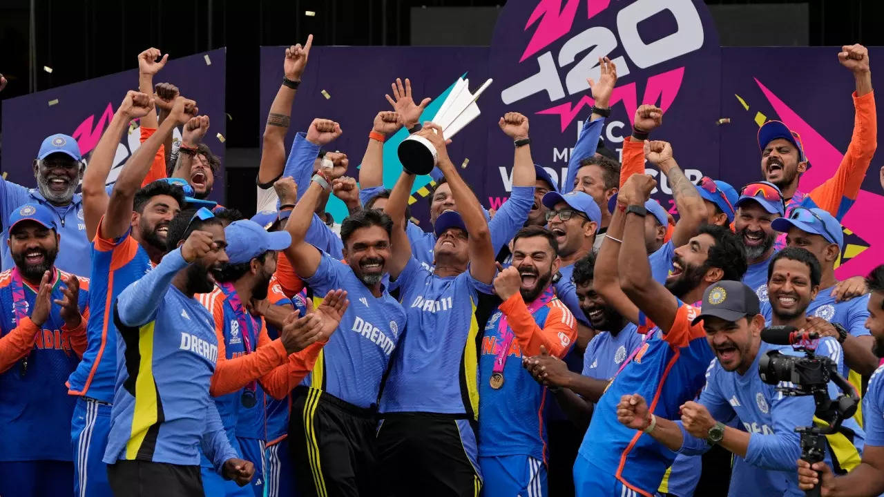 T20 World Cup 2024 Champion Indian Cricket team