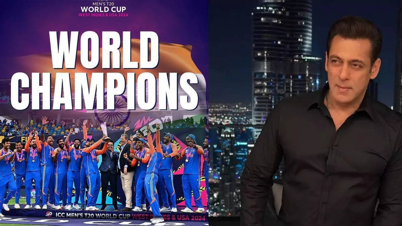 India Wins T20 World Cup: Salman Khan Congratulates 'World Champions' After BIG Victory Against South Africa
