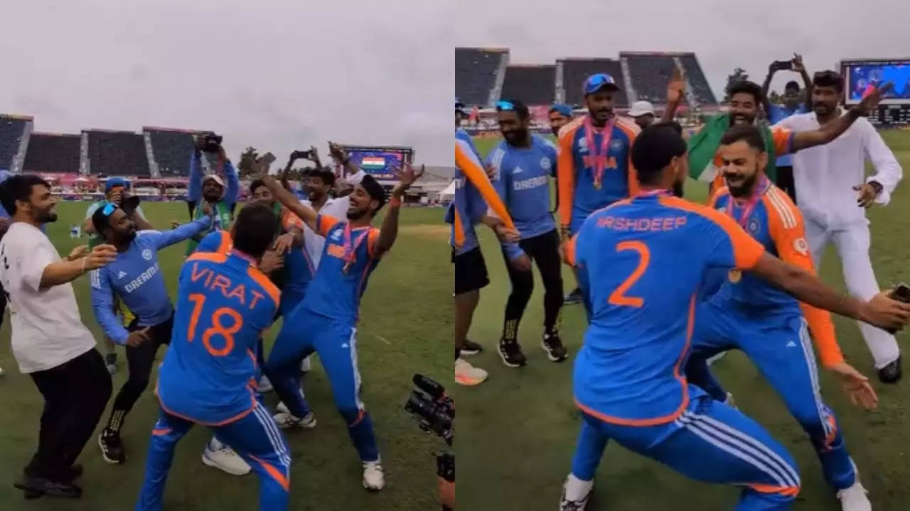 Team India celebrating