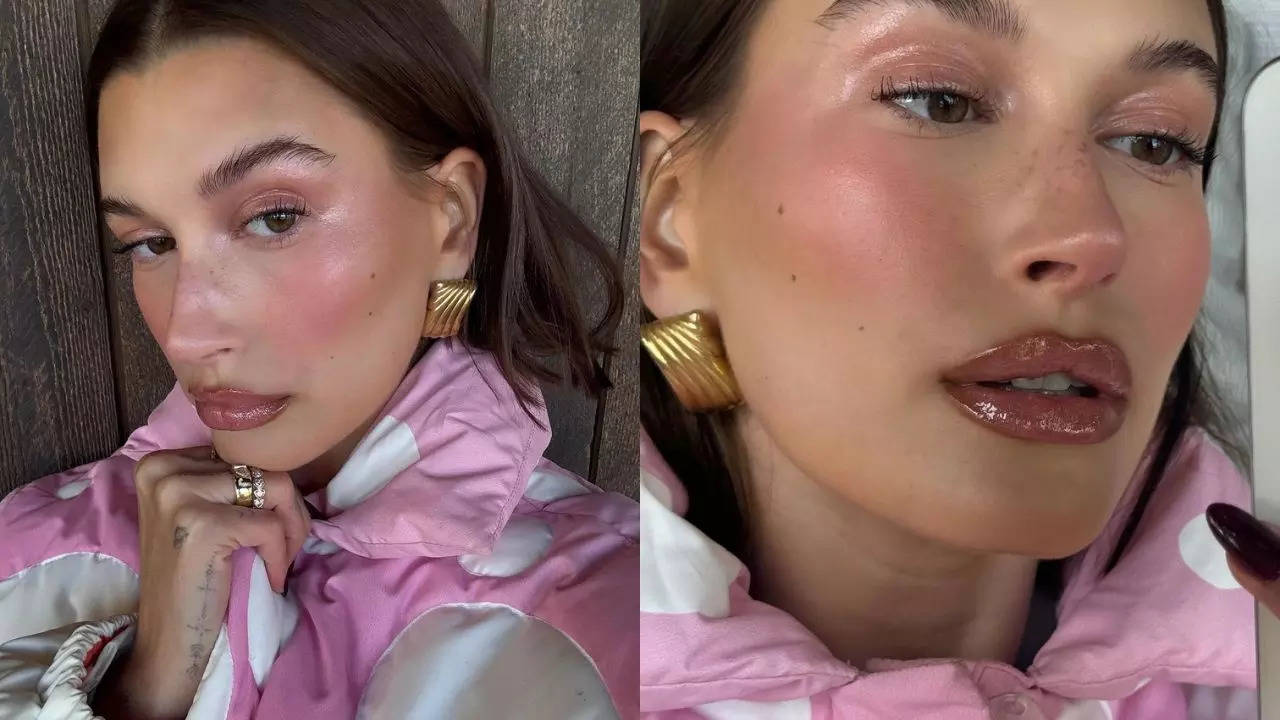 Hailey Bieber’s Sugar Plum Fairy Makeup Is Going Viral, Here’s How You Can Nail The Look