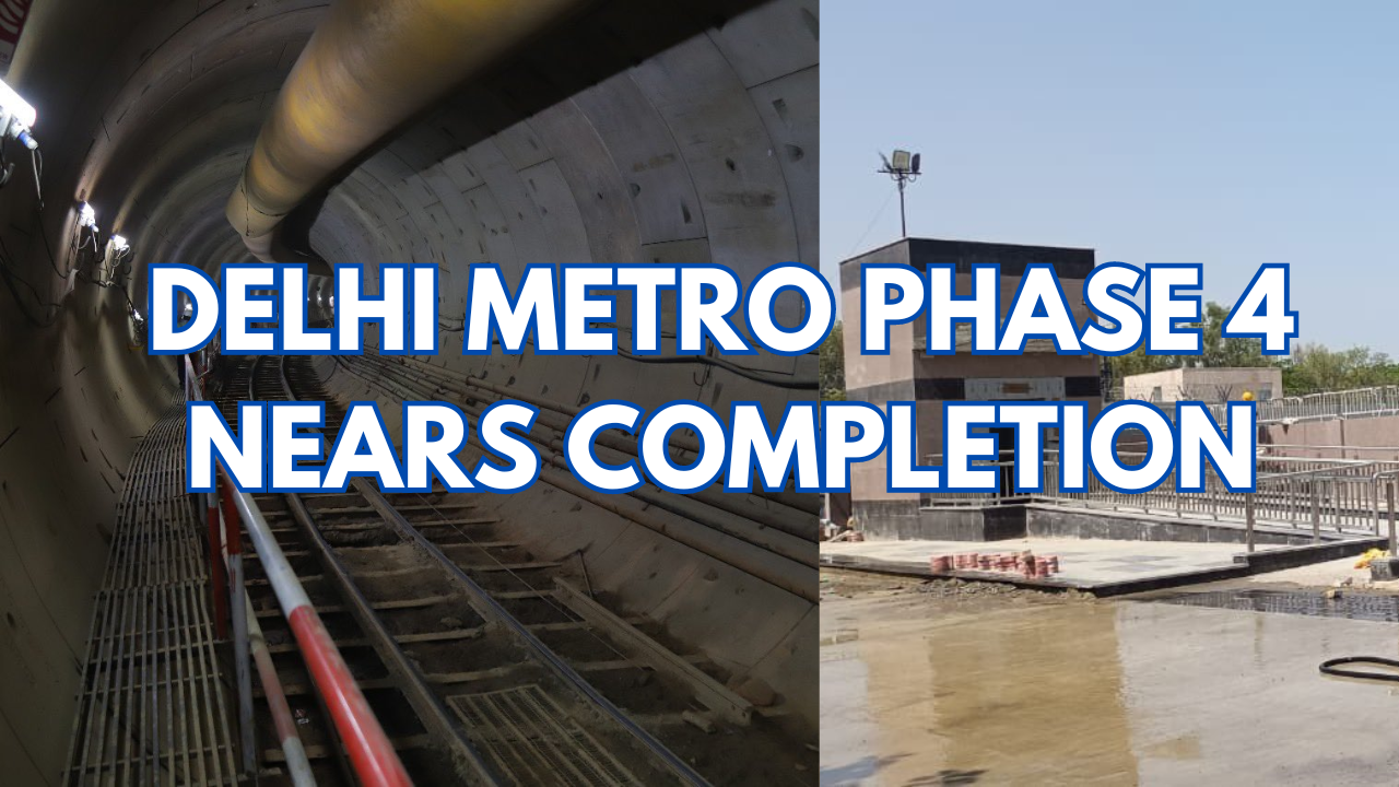 delhi metro phase 4: janakpuri west extension expected in august; other corridors 'almost' ready