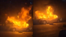 Video Israeli Citizens Car Set On Fire After Mistakenly Entering Palestinian Town
