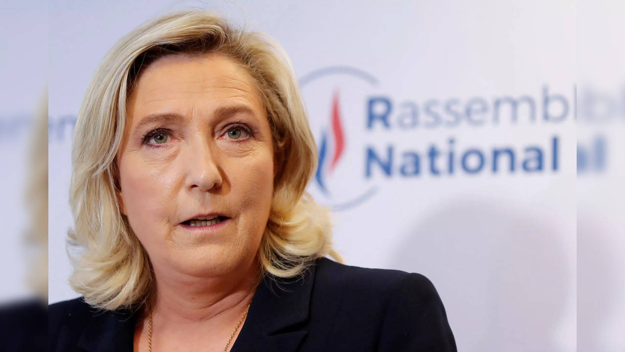 Marine Le Pen Leads Exit Polls