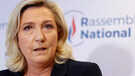 Le Pens National Rally Leads First Round Macrons Centrist Bloc Falls To Third Exit Polls