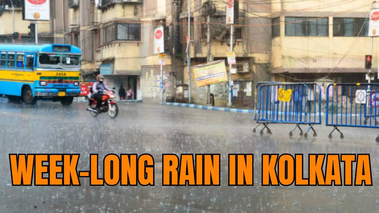 Week-Long Rainfall Forecasted in Kolkata