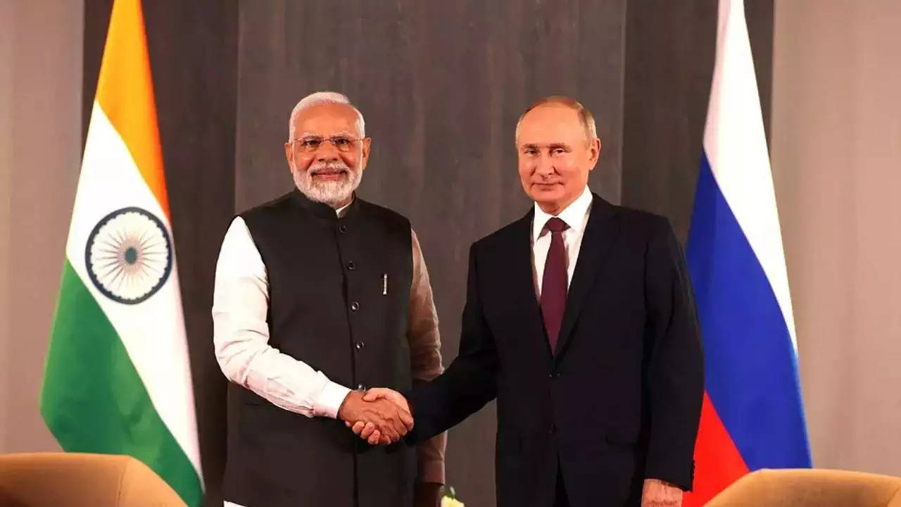 PM Modi and Putin.