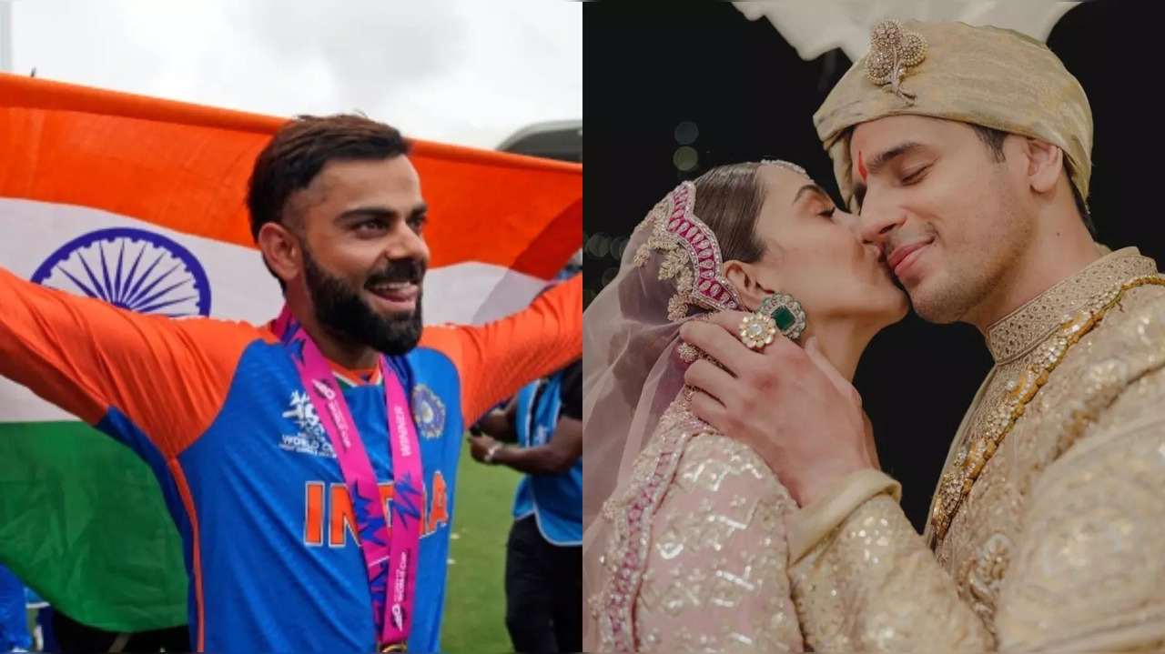 Virat BEATS Sidharth-Kiara. King Kohli's T20 World Cup Winning Post Becomes Most Liked PIC In India