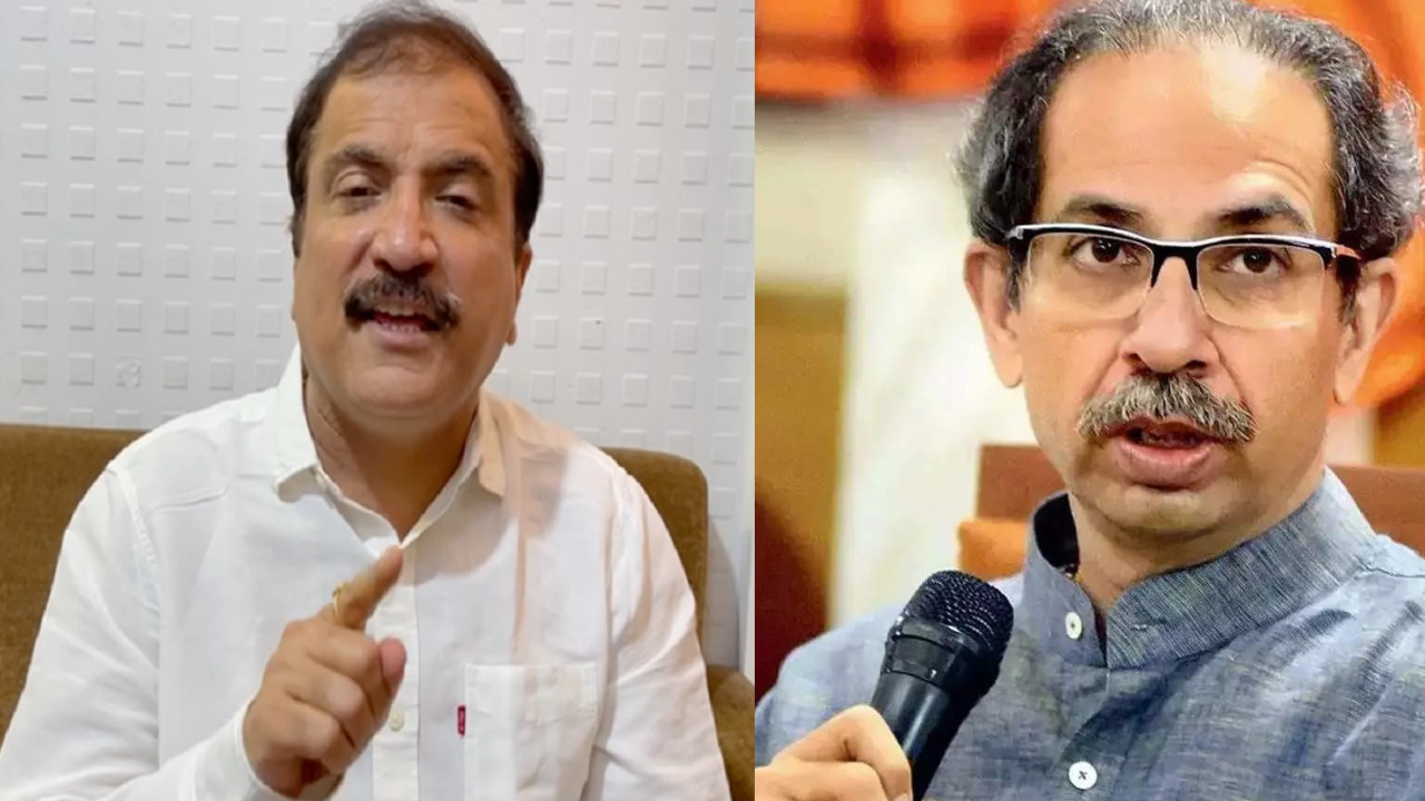 Atul Bhatkhalkar and Uddhav Thackeray