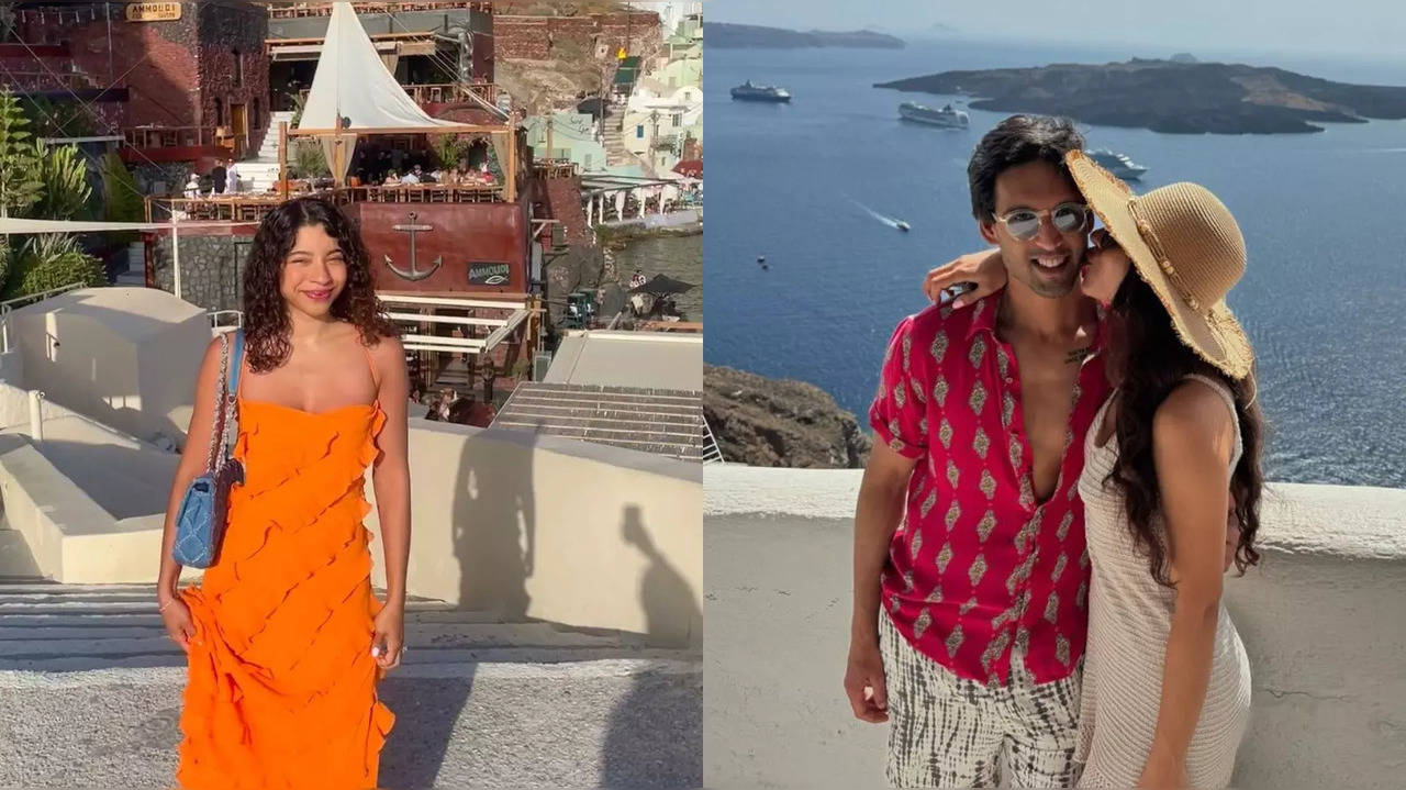 Jasmine Enjoys Honeymoon In Santorini With 'Handsome Husband' Siddharth Mallya. See PICS