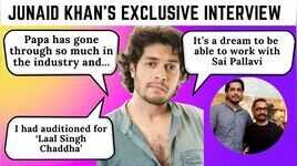 Junaid on his association with Aamir Khan working with Sai Pallavi and controversy on Maharaj