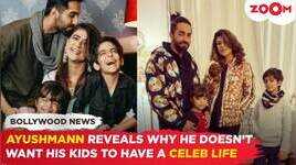 Ayushmann Khurranas OPENS UP on shielding his kids from celebrity life