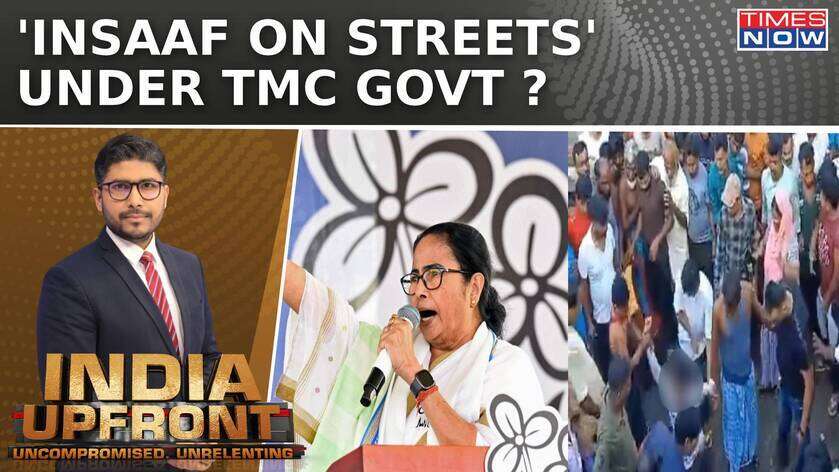 Outrage Over Bengal Video BJP Left  Cong Slam TMC Assaulter Linked to TMC  India Upfront